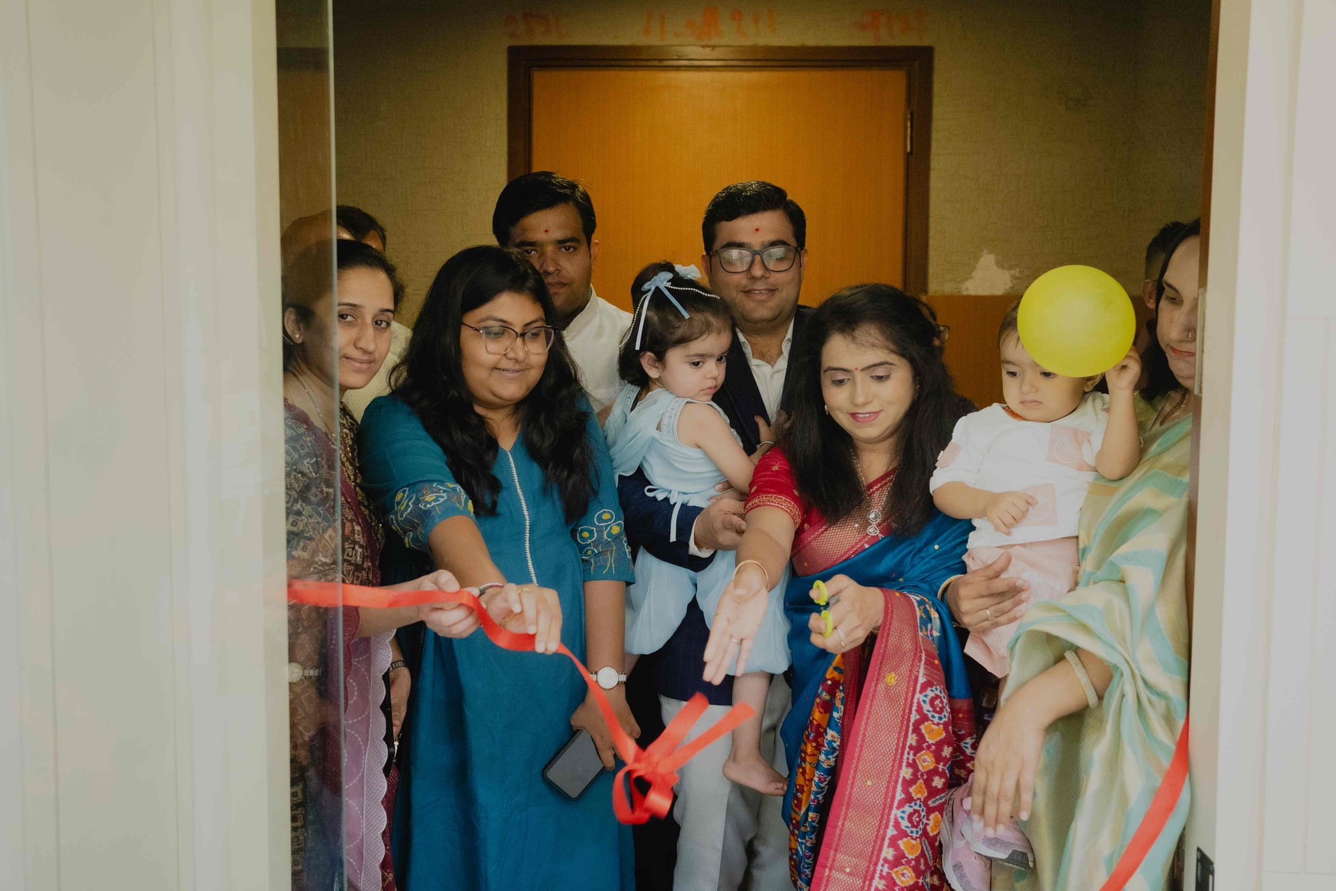 Pujara & Co office inauguration ribbon cutting ceremony, A-309 Privilon, Behind Iskcon Temple, Ambli Road, Satellite, Ahmedabad