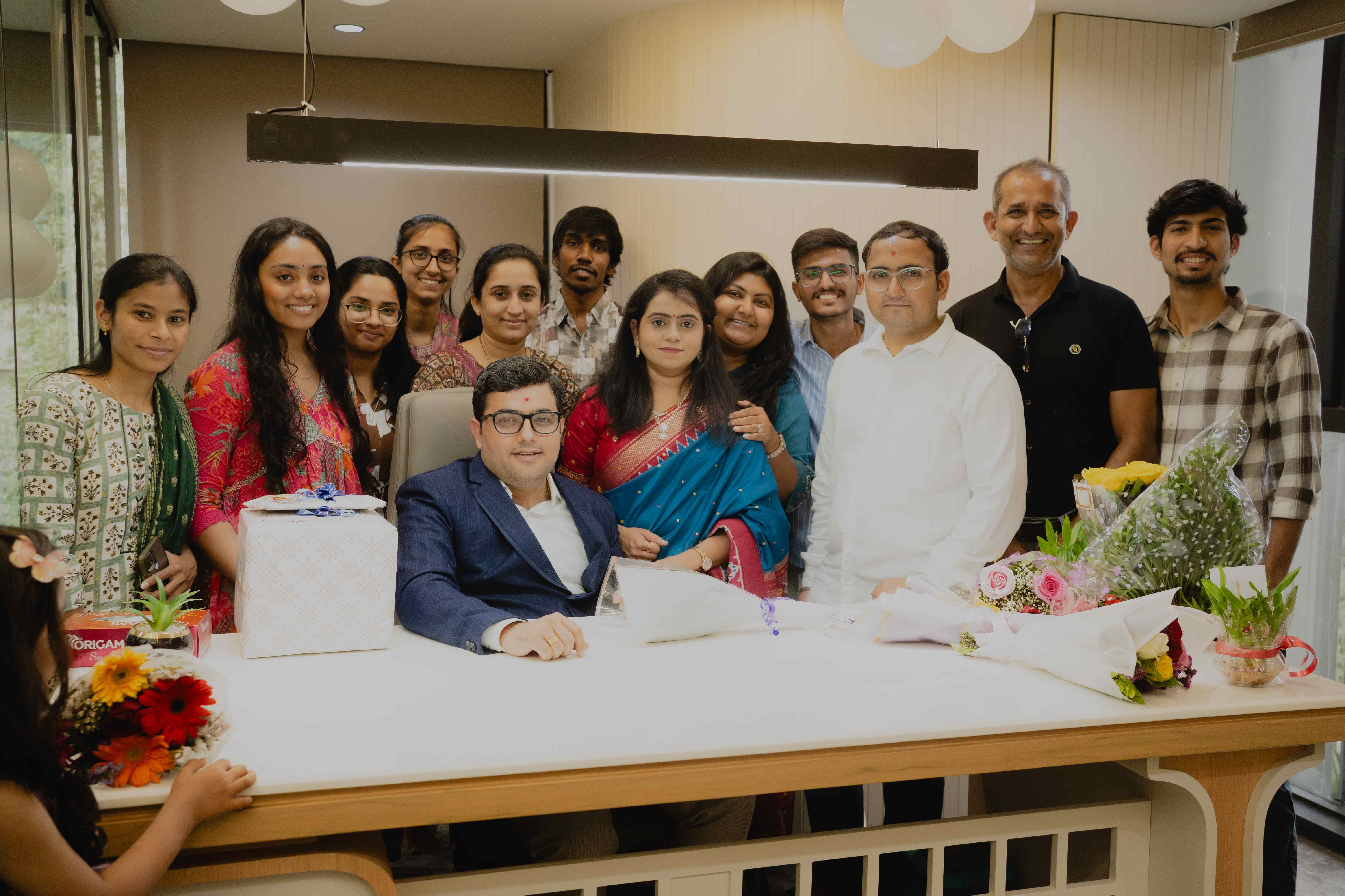 Pujara & Co team group photo